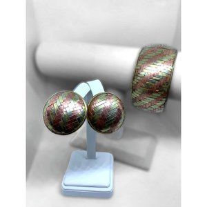 CAROL FOR EVA GRAHAM Earring & Bracelet Set